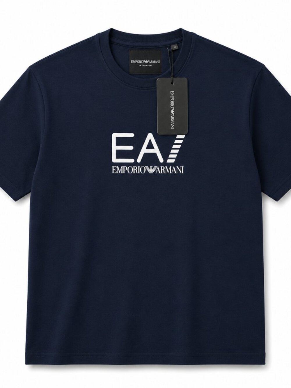 Emporio Armani EA7 Men’s Navy Blue Logo T-Shirt Crew Neck NWT